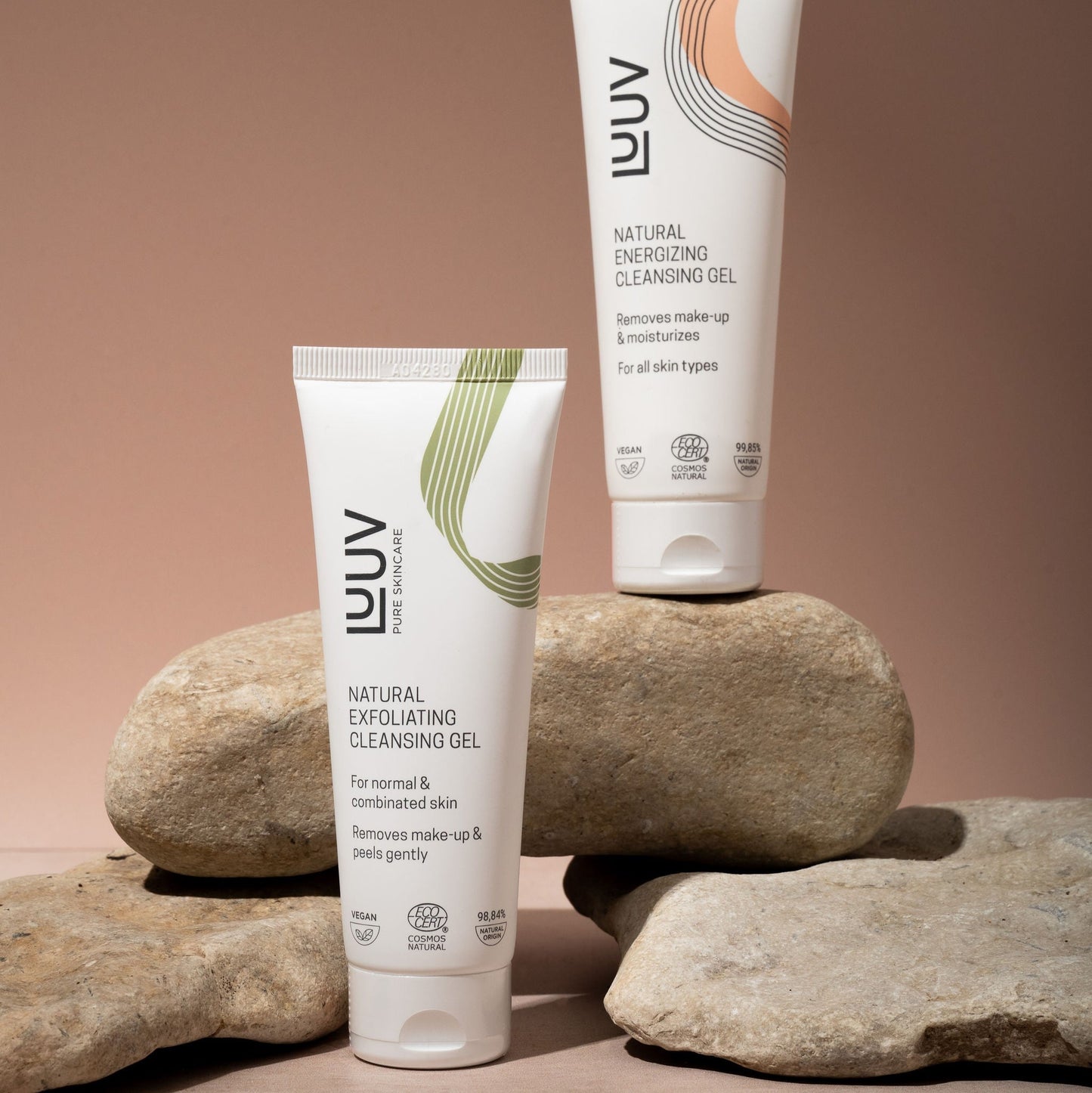Natural Exfoliating Cleansing Gel with Bamboo, 75ml